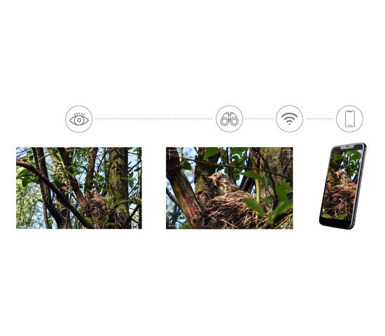Фотомонокуляр цифровой Levenhuk Kelvin Snap 8x25, фото , изображение 5