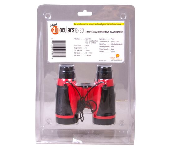 Бинокль солнечный LUNT Mini SUNoculars 6x30, фото , изображение 4