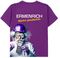 Фирменная футболка Ermenrich «Nicht pizdicht! Сумасшедший электрик», фиолетовая, размер XL, фото 