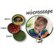 Микроскоп детский портативный Navir «Глаз паука» 10x, фото , изображение 2