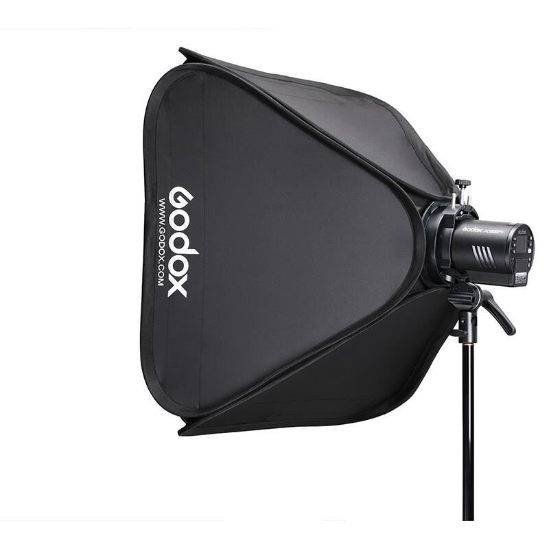 Софтбокс Godox SGGV8080 для накамерных вспышек (с сотами и адаптером S2), фото , изображение 5