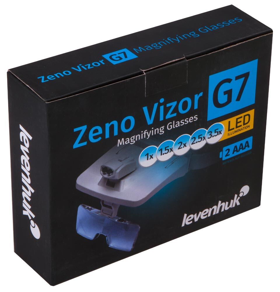 Лупа-очки Levenhuk Zeno Vizor G7, фото , изображение 12